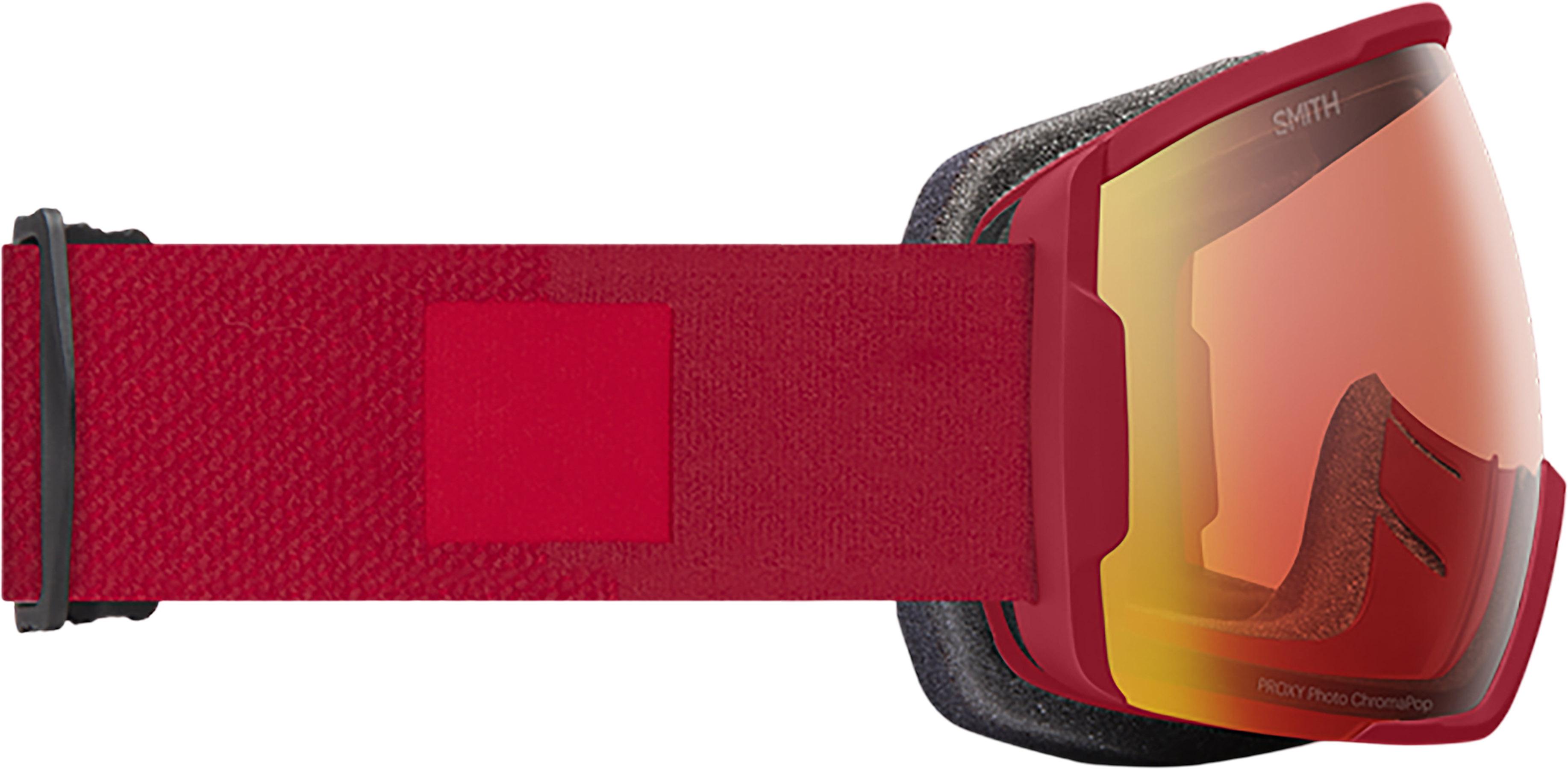 Product gallery image number 3 for product Proxy Goggles - Crimson - ChromaPop Pro Photochromic Red Mirror Lens - Men's