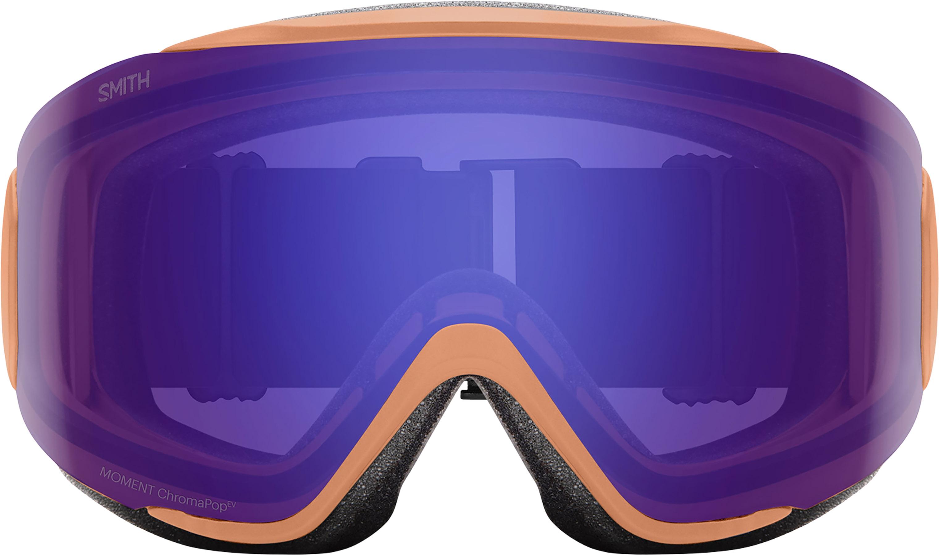 Product gallery image number 3 for product Moment Goggles - Arctic Apricot - ChromaPop Everyday Violet Mirror Lens - Women's