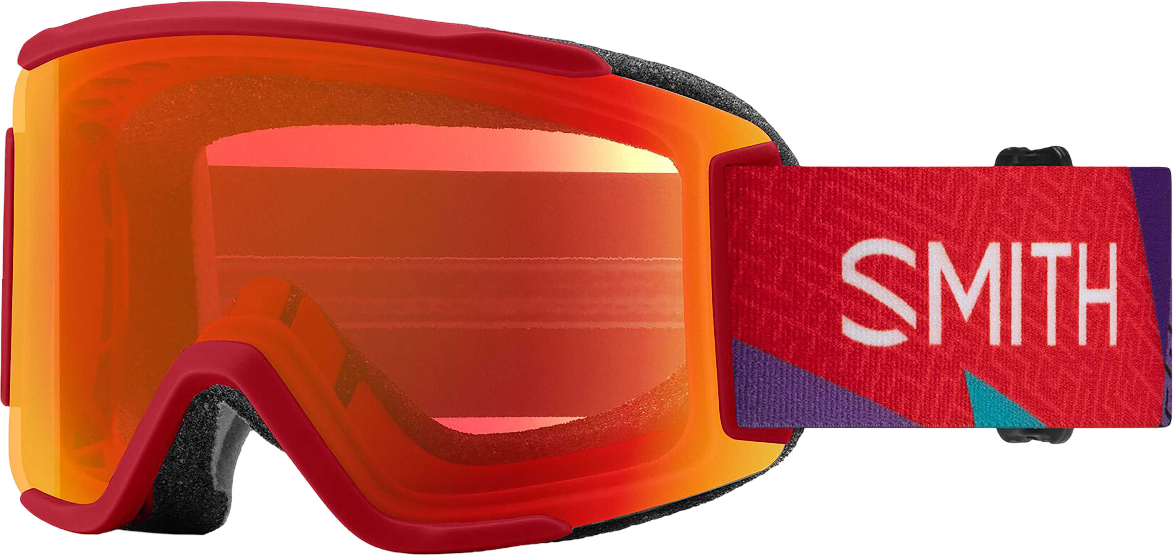 Product image for Squad S Goggles - Crimson A-Maze-Zing - ChromaPop Everyday Red Mirror Lens - Women's