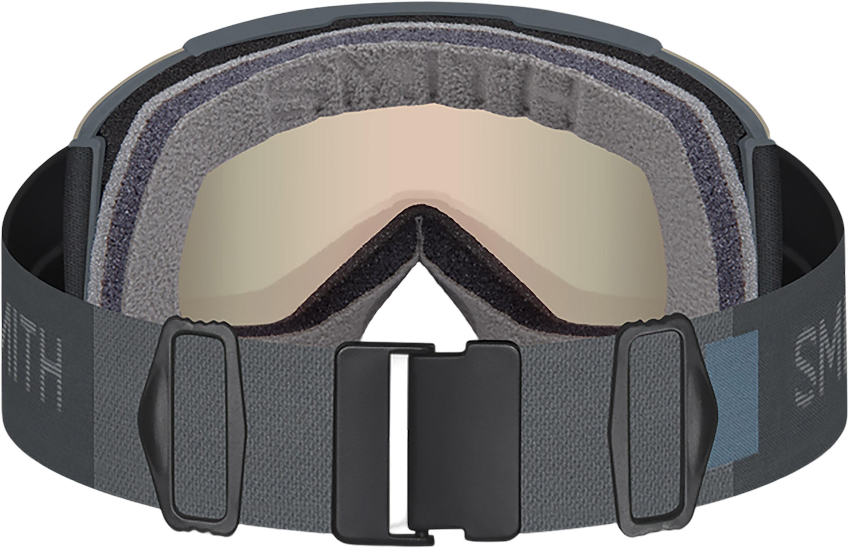 Product gallery image number 3 for product Sequence OTG Goggles - Chalk Bleach - ChromaPop Pro Photochromic Gold Mirror Lens