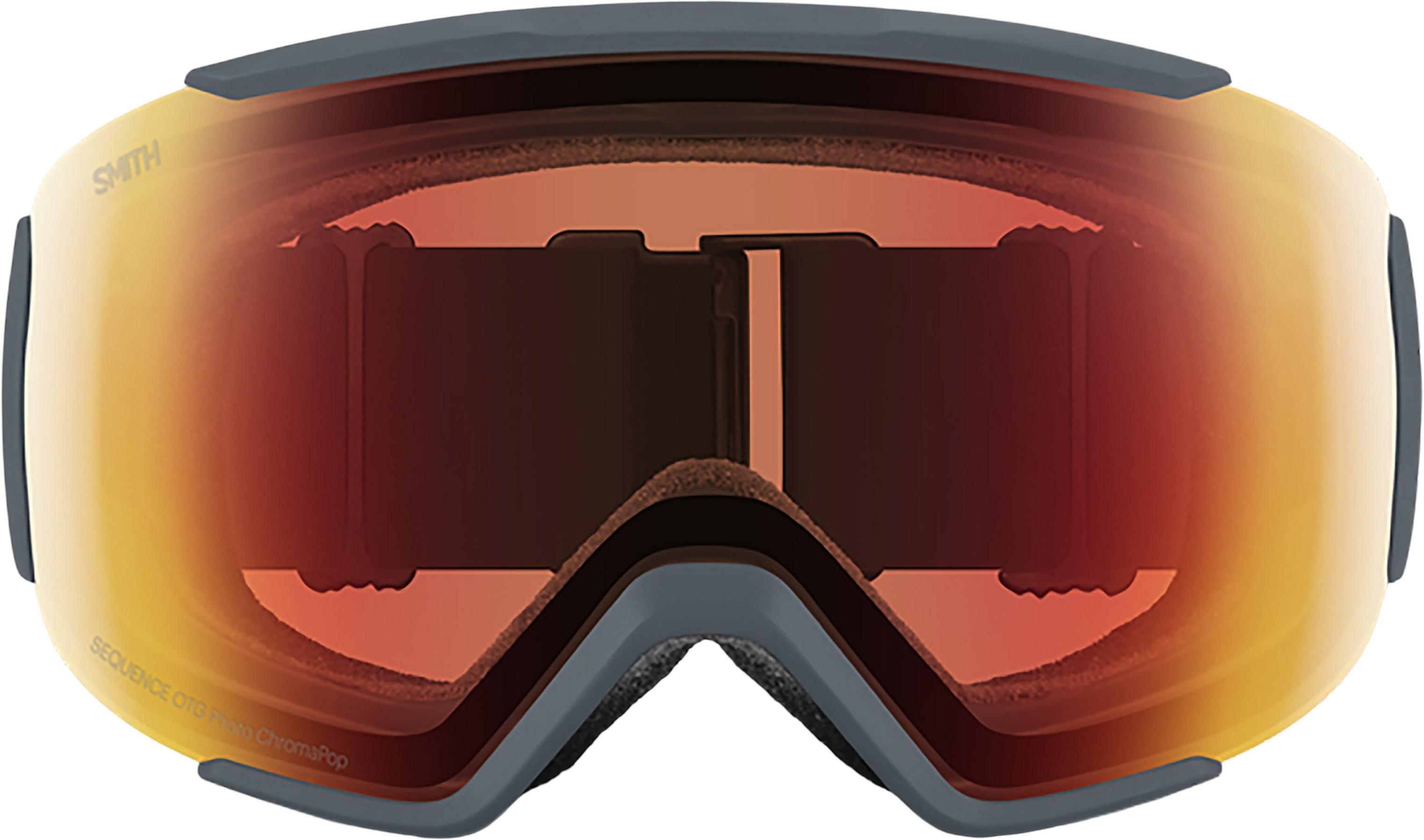 Product gallery image number 2 for product Sequence OTG Goggles - Chalk Bleach - ChromaPop Pro Photochromic Gold Mirror Lens