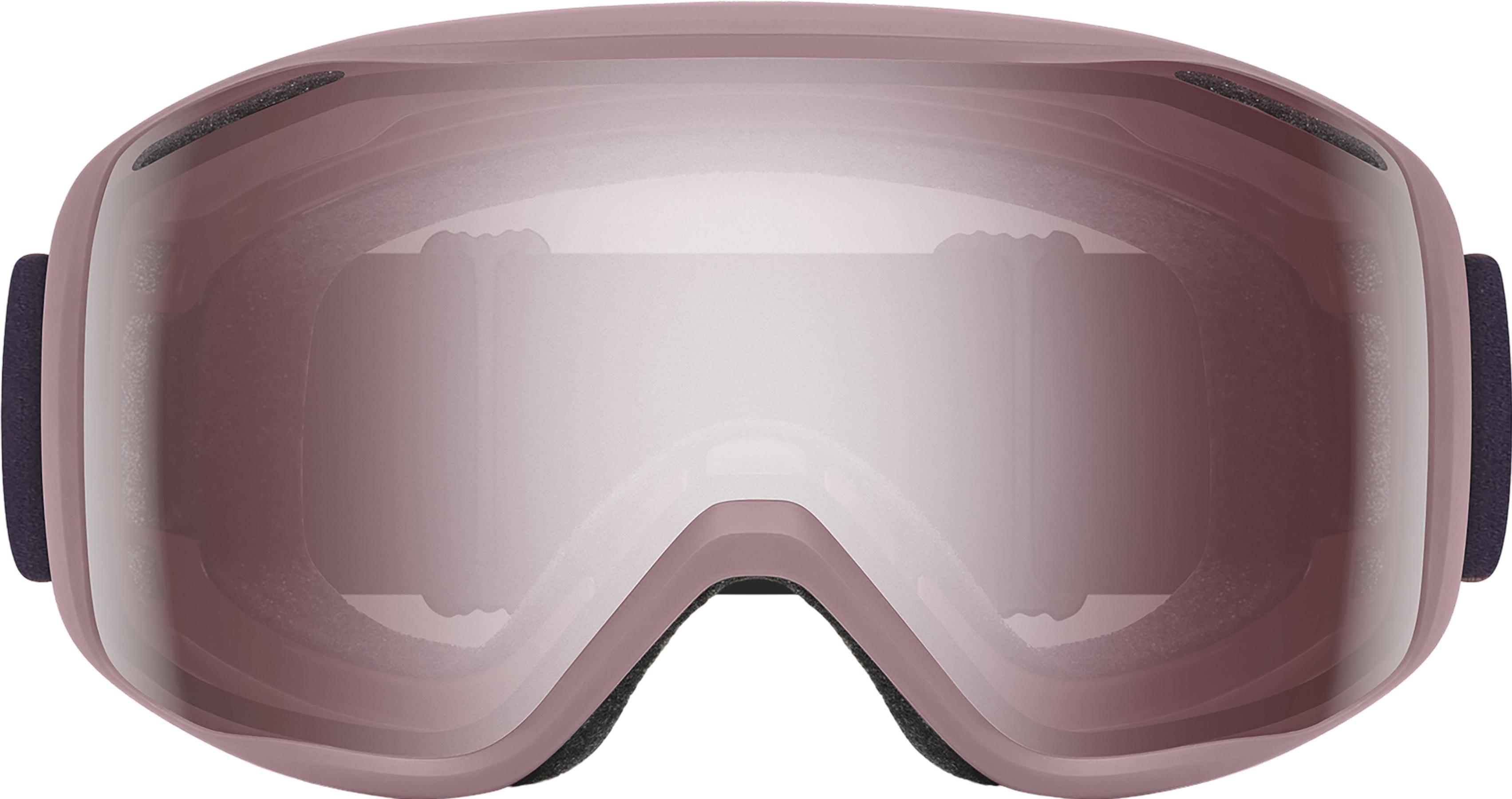 Product gallery image number 3 for product Rally Ski Goggles - White Chunky Knit - Blue Sensor Mirror Lens - Women's