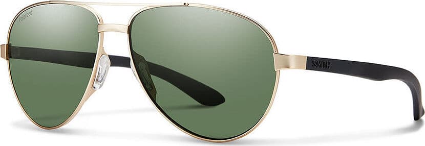Product gallery image number 1 for product Salute - Matte Black - Polarized Gray Green Lens Sunglasses