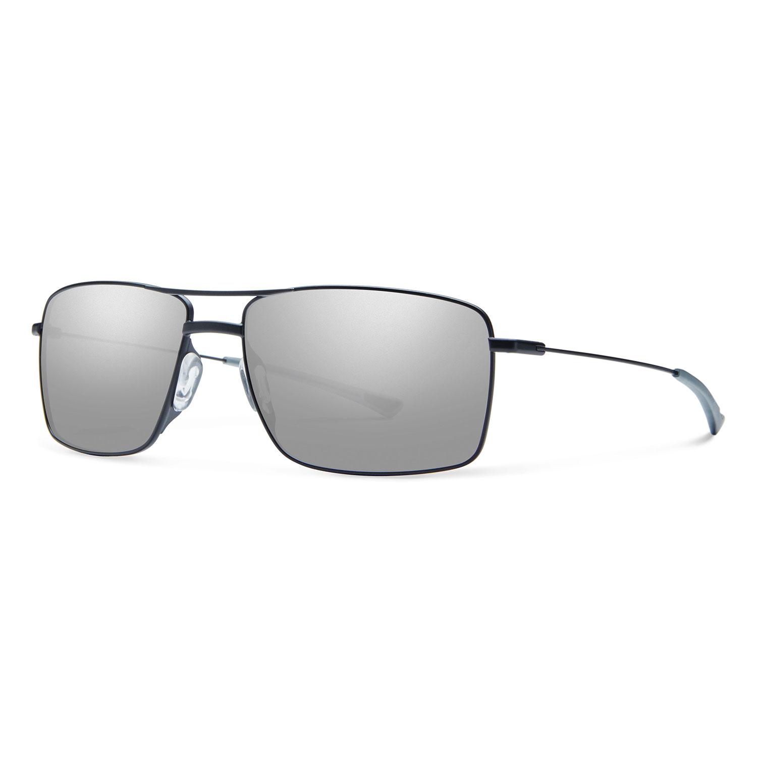Product gallery image number 1 for product Turner - Matte Black - Platinum Lens Sunglasses