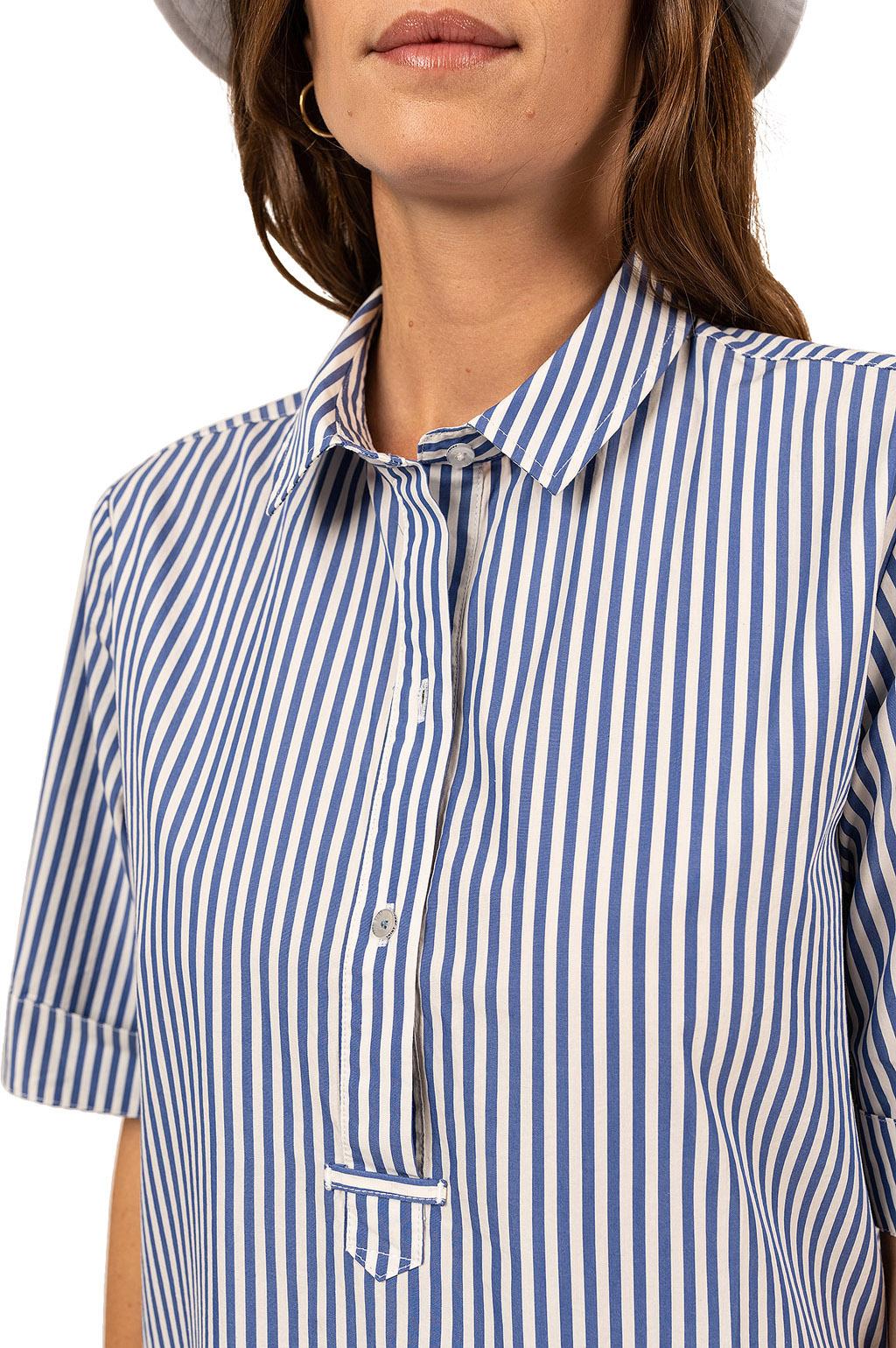 Numéro de l'image de la galerie de produits 3 pour le produit Robe à rayures verticales Leonie - Femme