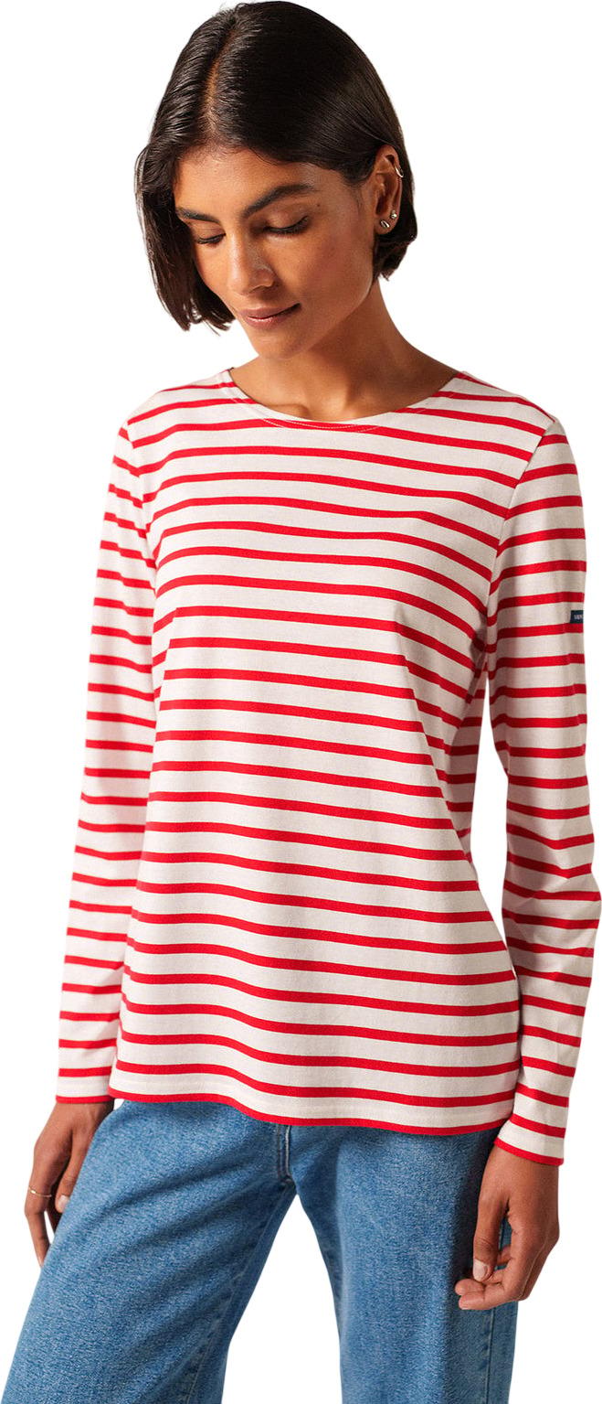 Product gallery image number 5 for product Minquidame Breton Striped Shirt With Long Sleeve - Women's