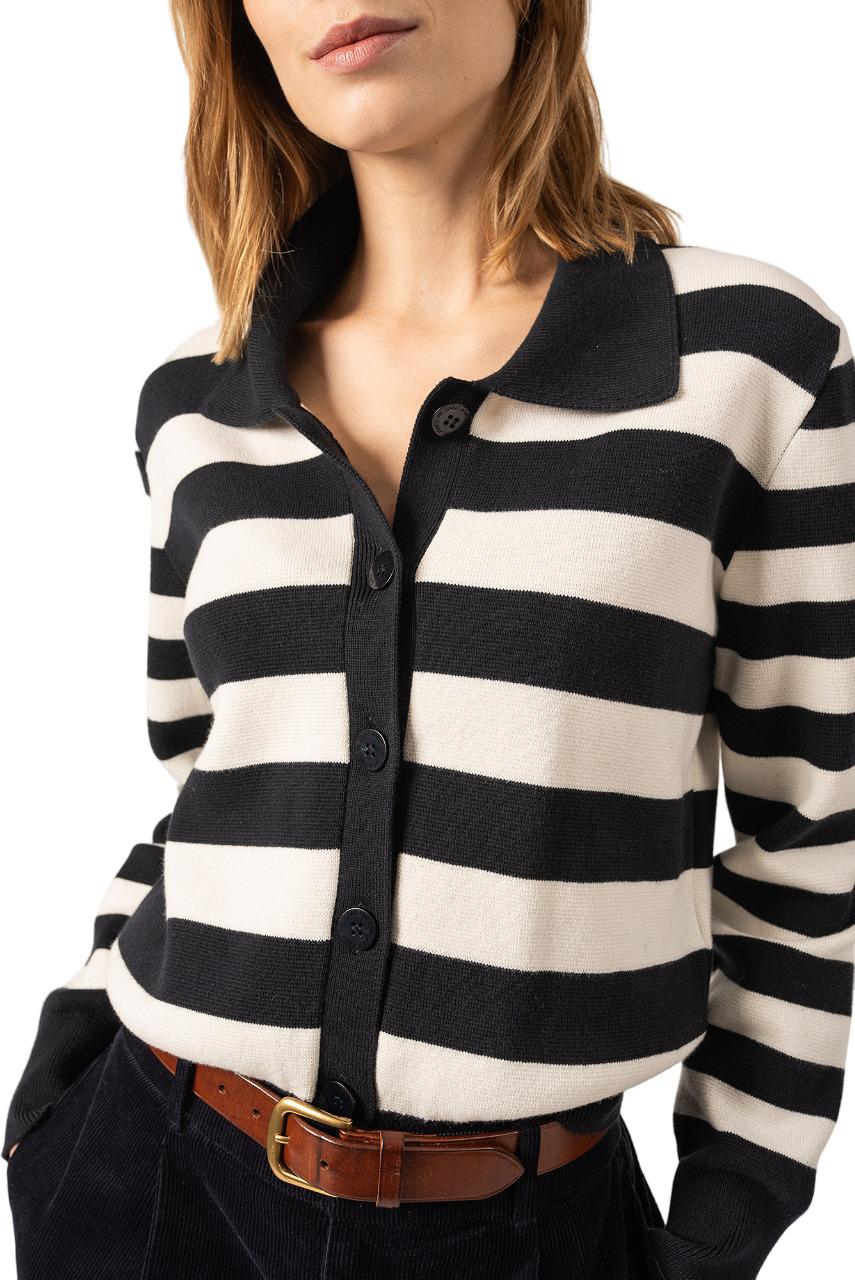 Product gallery image number 3 for product Galway Striped Cardigan - Women's