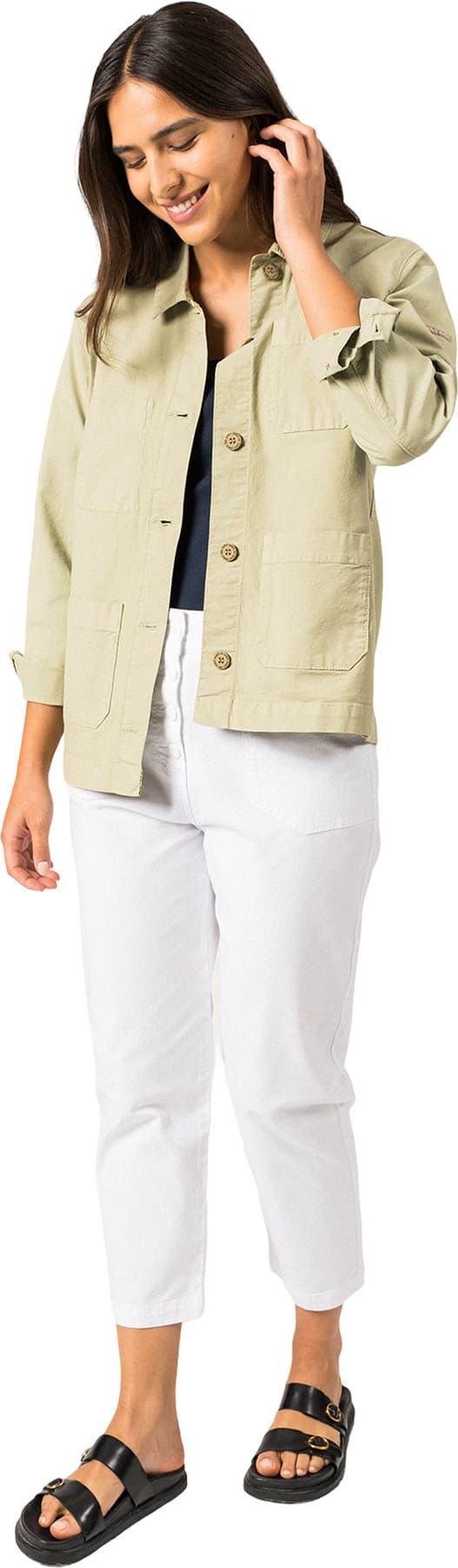 Numéro de l'image de la galerie de produits 5 pour le produit Manteau en toile Alize - Femme