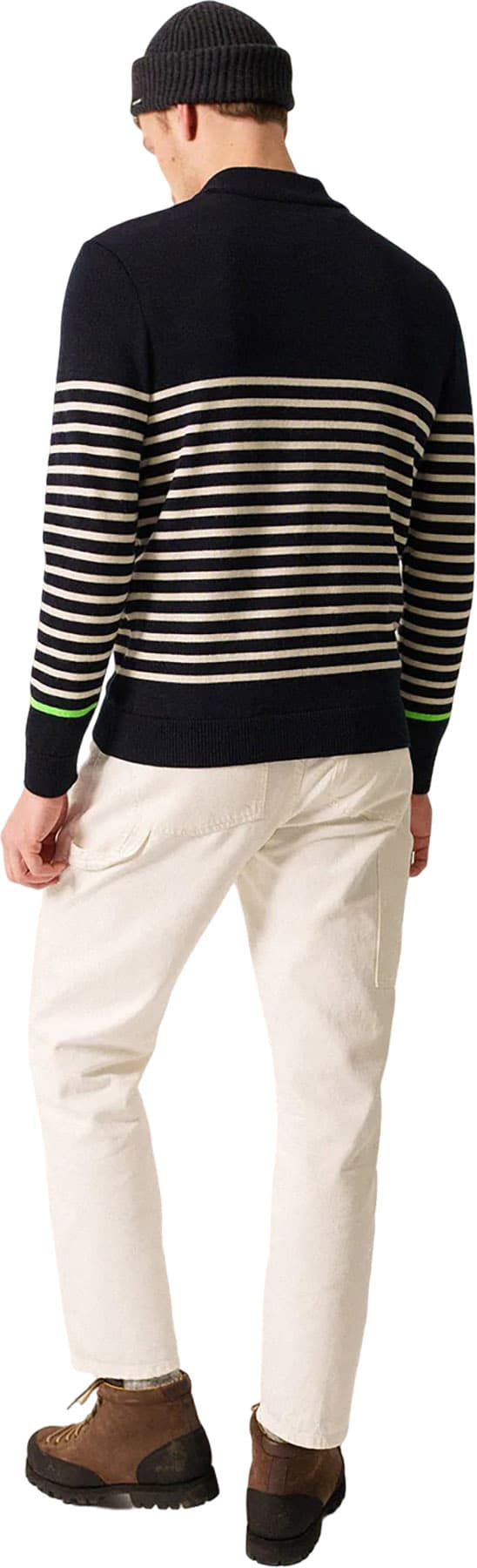 Product gallery image number 2 for product Val Thorens Trucker Striped Jumper - Men's