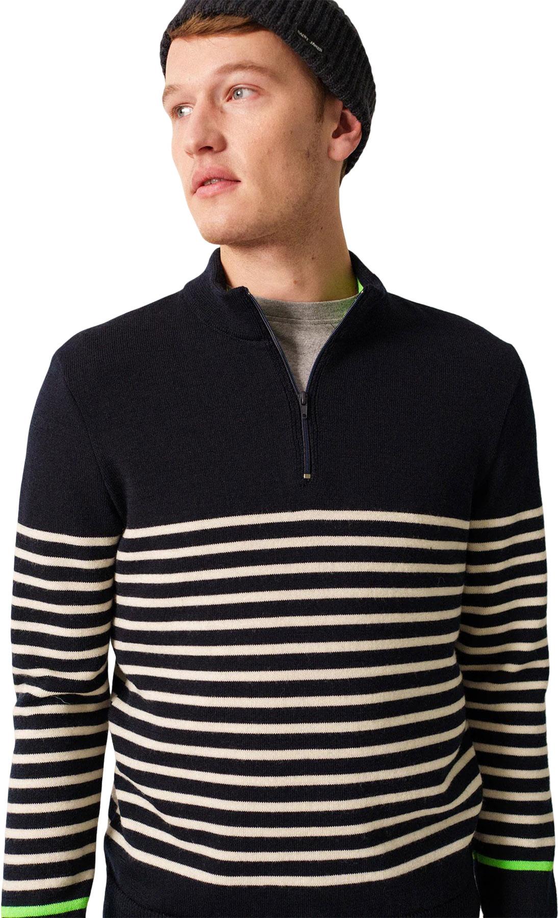 Product gallery image number 5 for product Val Thorens Trucker Striped Jumper - Men's