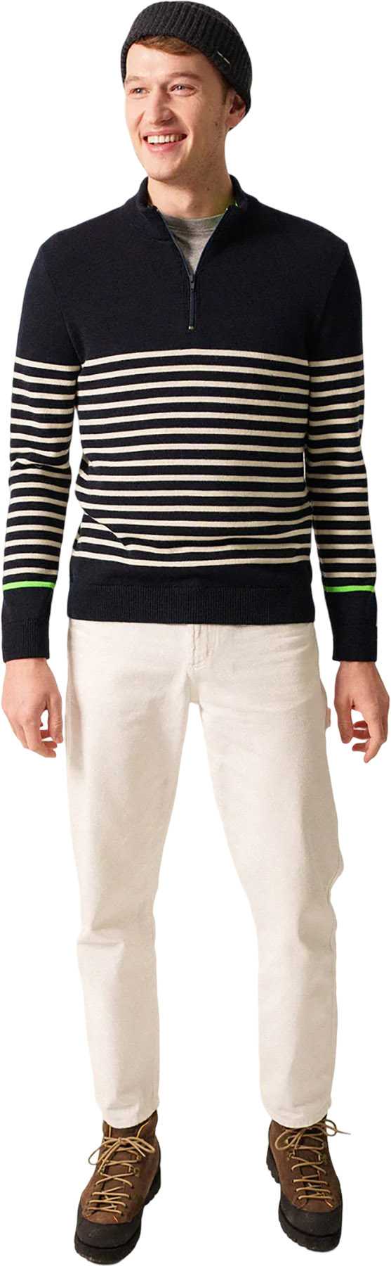 Product image for Val Thorens Trucker Striped Jumper - Men's