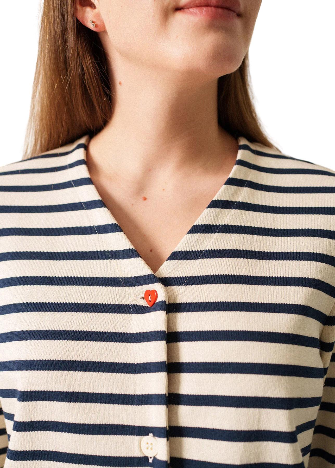 Product gallery image number 3 for product Méricardi Striped Cardigan - Women's