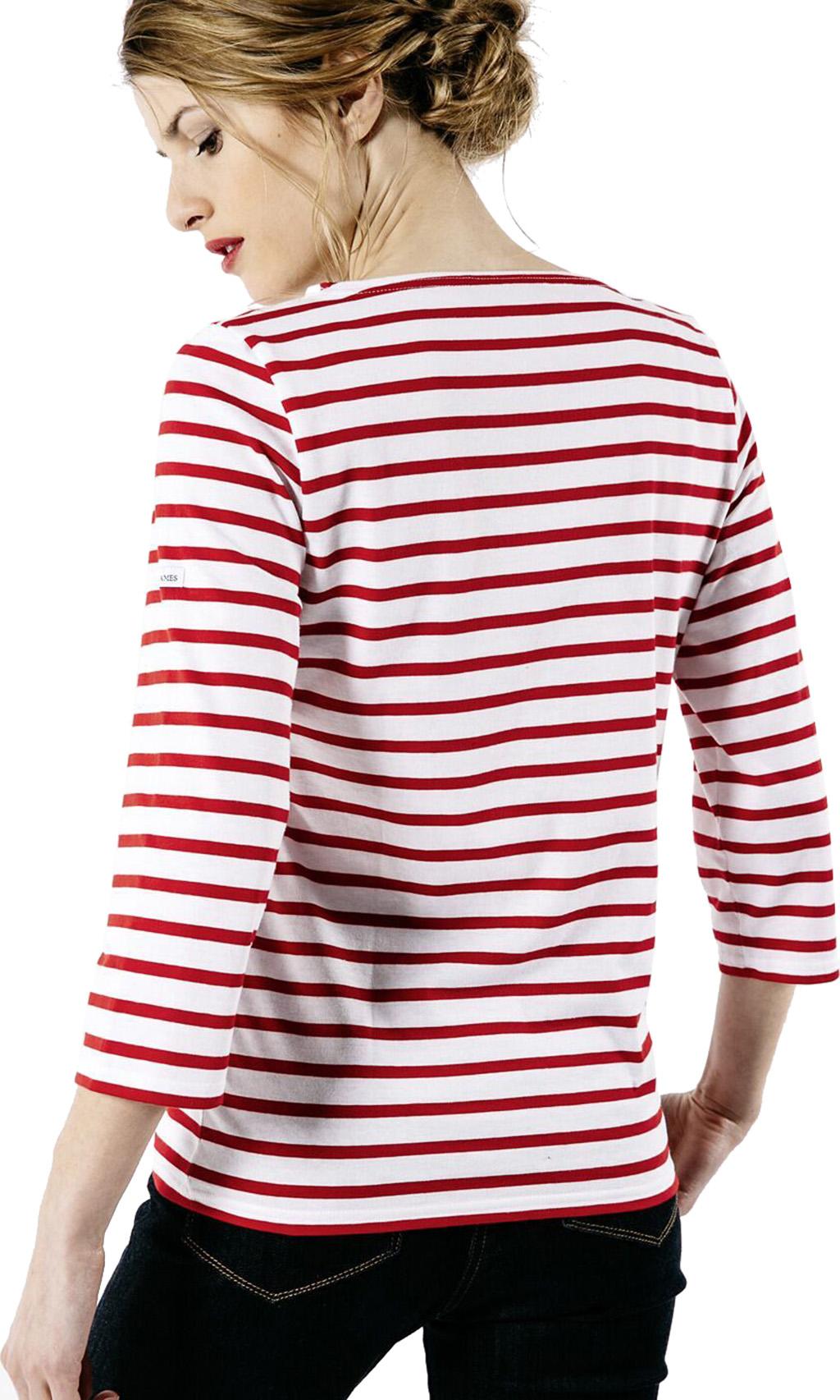 Product gallery image number 3 for product Galathee II Breton Striped Top With 3/4 Sleeves - Women's