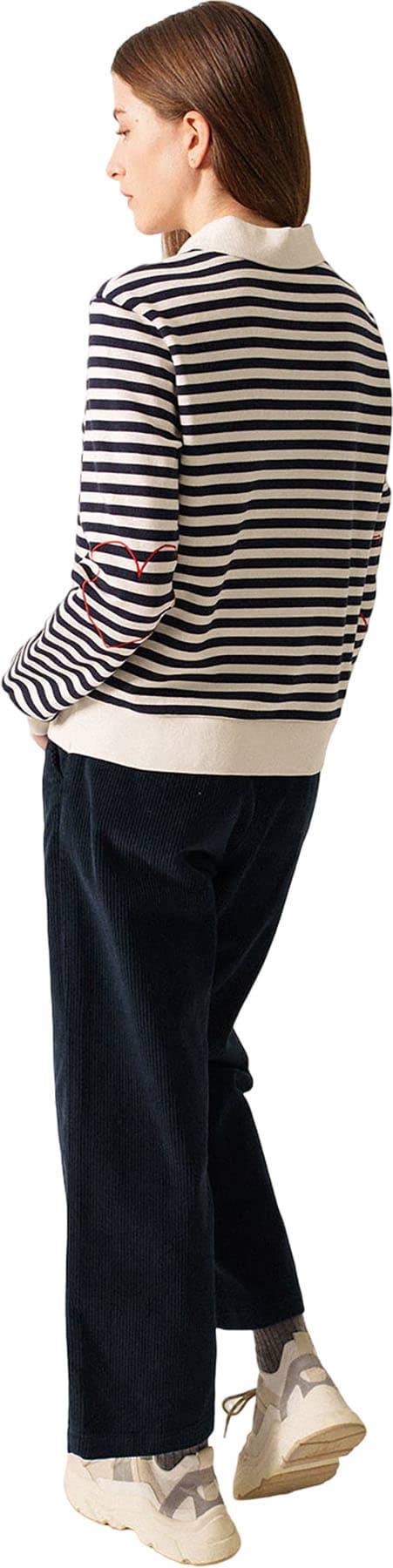 Product gallery image number 2 for product Nina Striped Polo - Women's