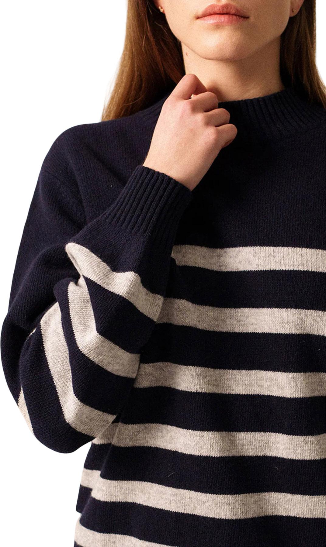 Product gallery image number 3 for product Lugano Striped Jumper - Women's
