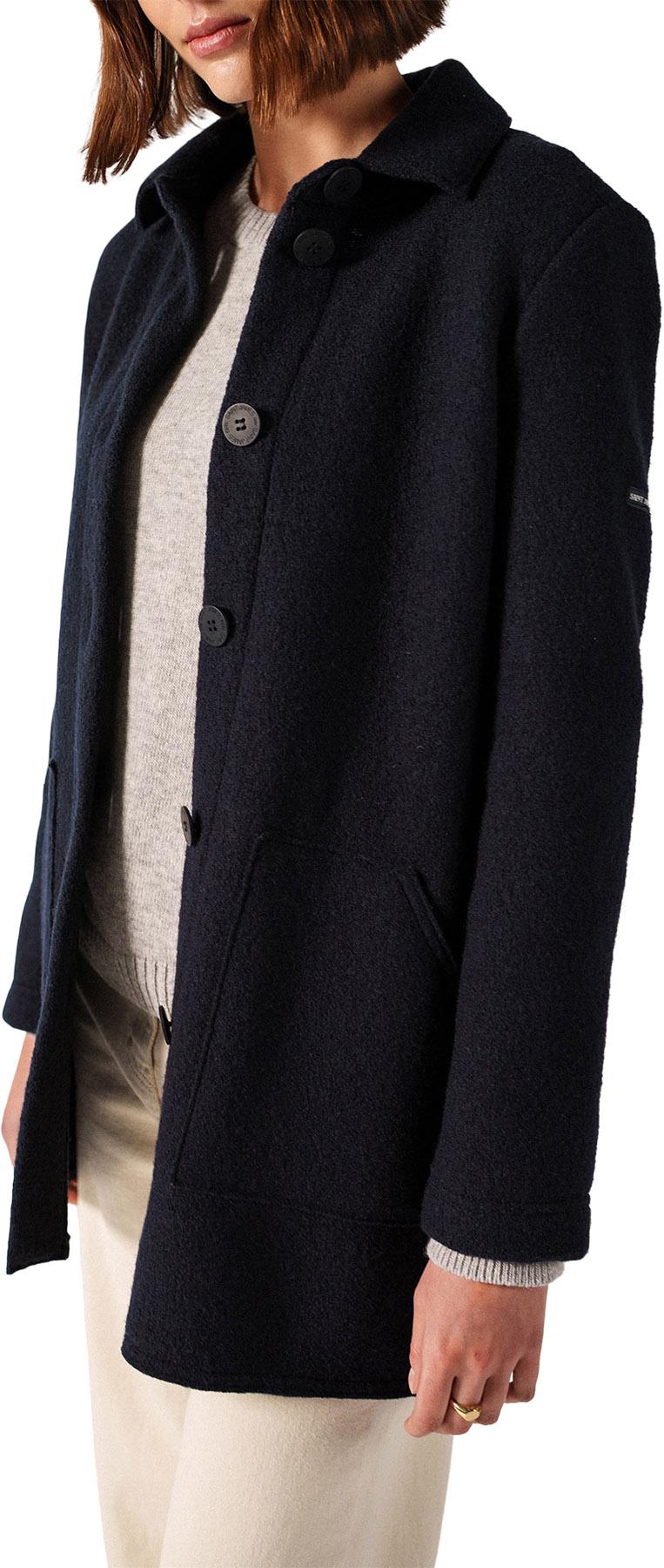 Numéro de l'image de la galerie de produits 2 pour le produit Manteau en laine Pyrenées II  - Femme