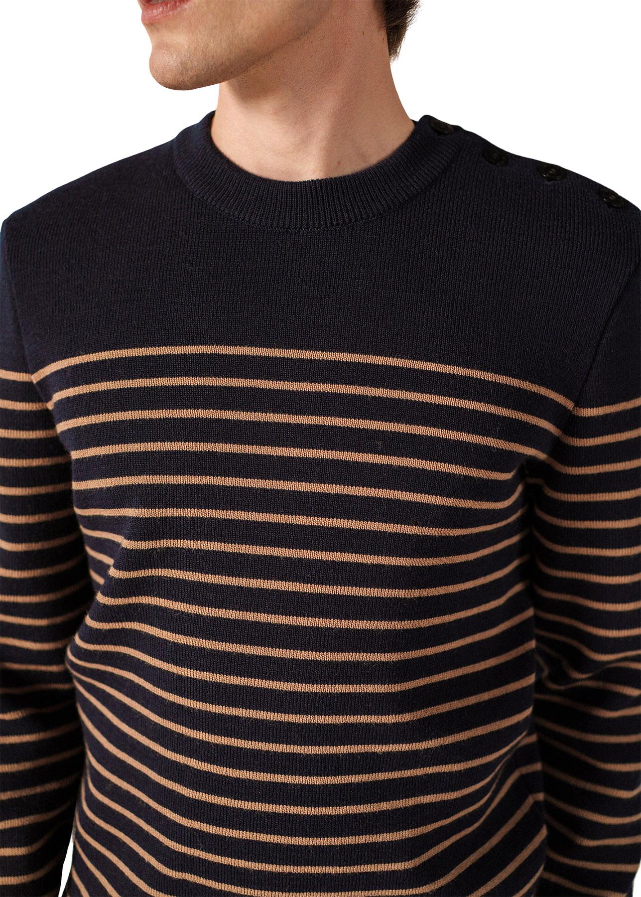 Product gallery image number 3 for product Binic Striped Sailor Jumper - Men's