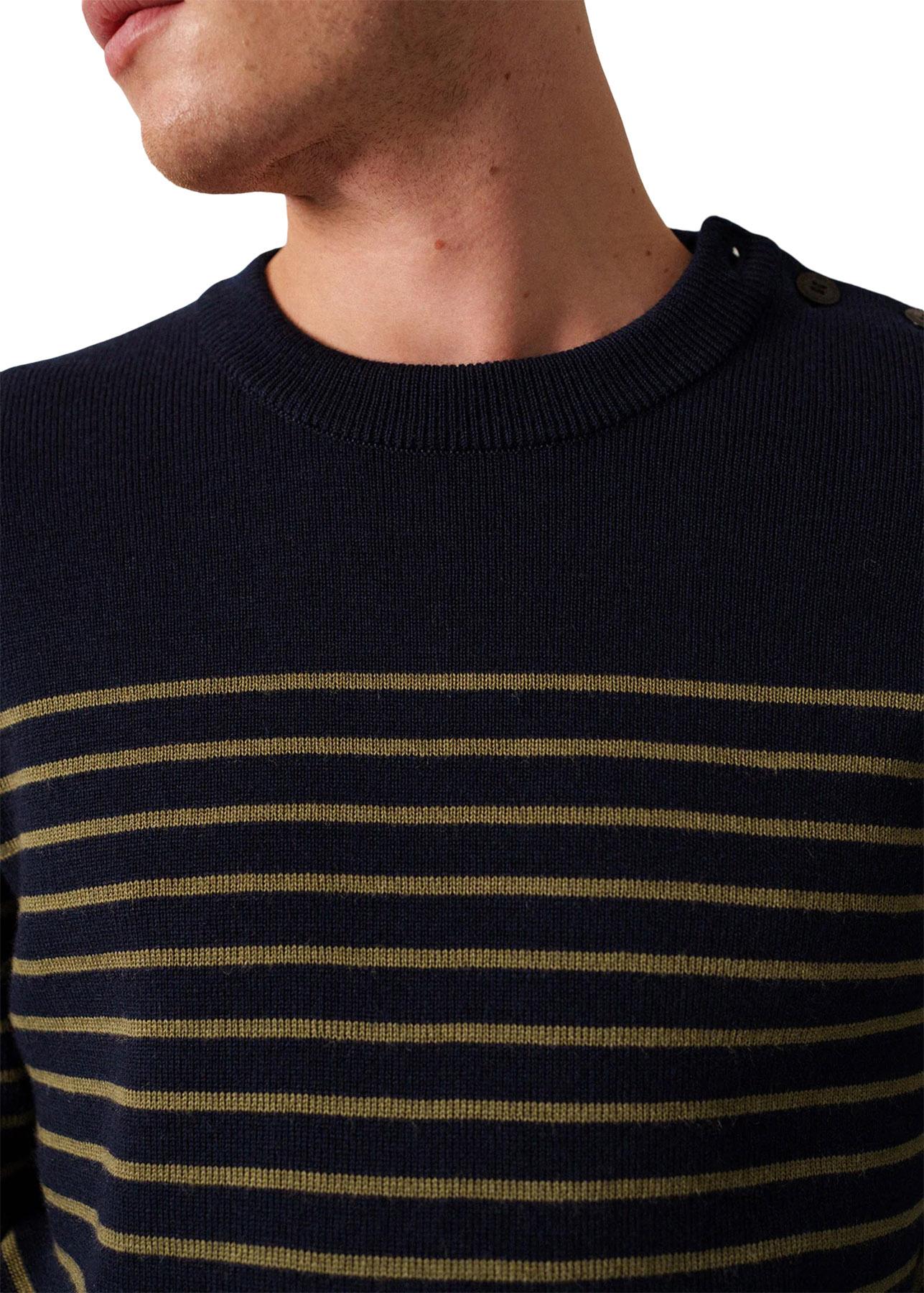 Product gallery image number 2 for product Binic Striped Sailor Jumper - Men's