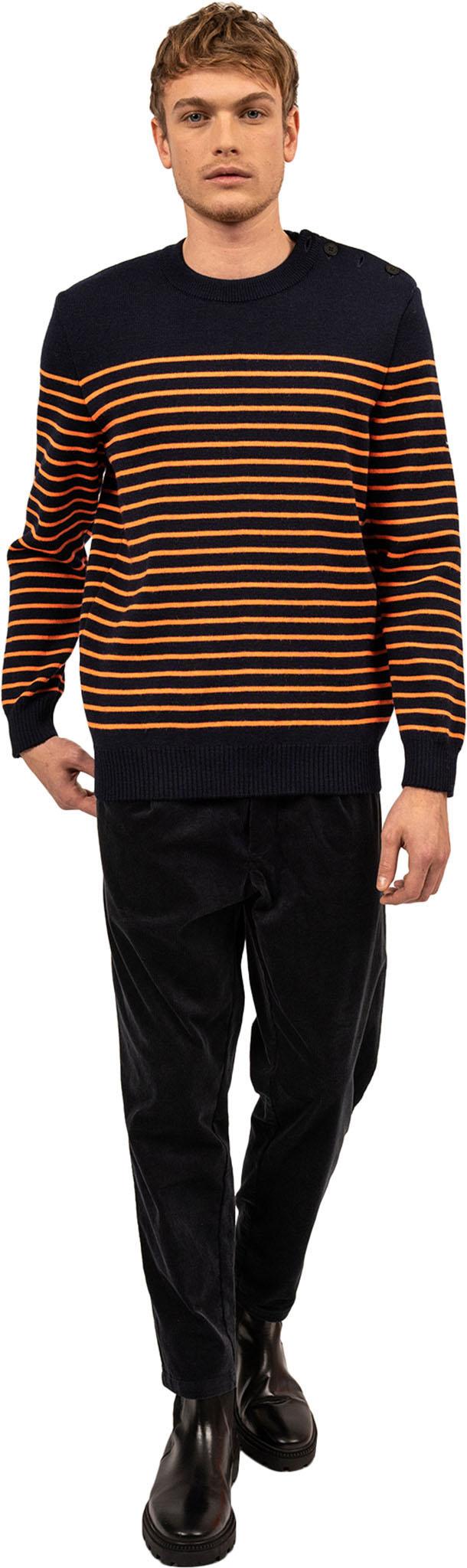 Product gallery image number 6 for product Chandail marin à rayures Binic - Homme