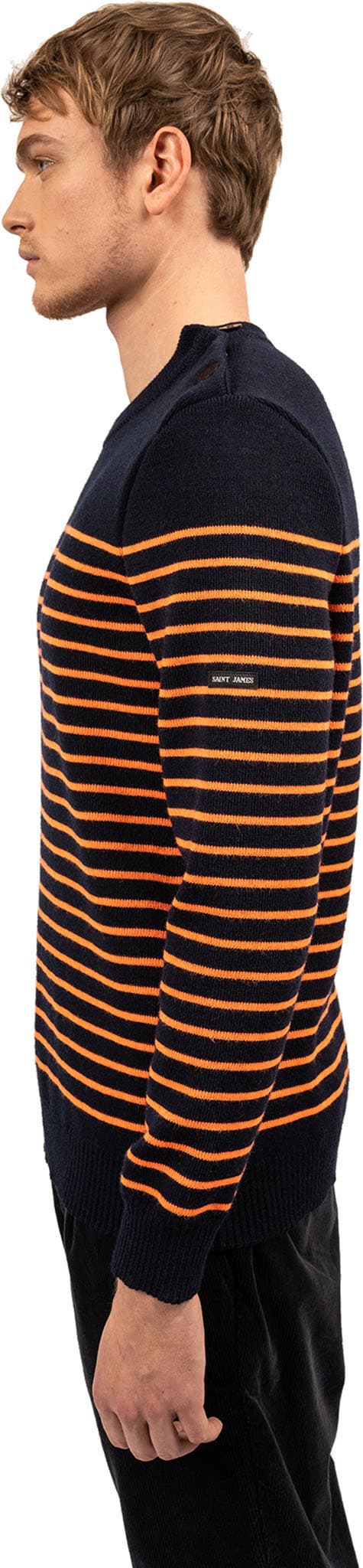 Product gallery image number 8 for product Chandail marin à rayures Binic - Homme