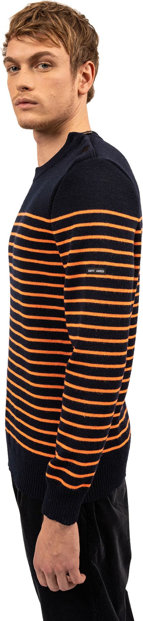 Product gallery image number 9 for product Chandail marin à rayures Binic - Homme