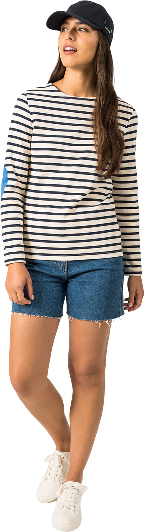 Image de produit pour T-shirt marinière rayé Vaujany - Femme