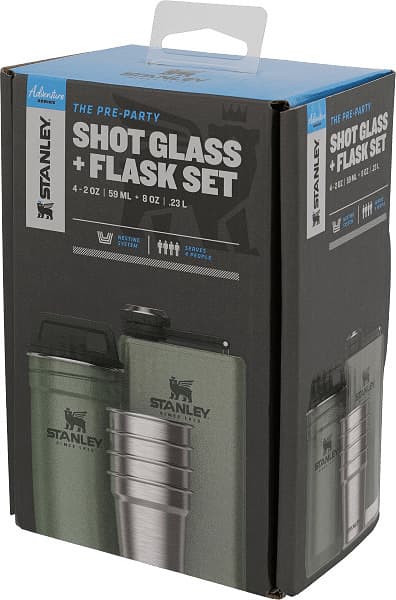 Product gallery image number 2 for product Adventure Steel Shots + Flask Gift Set
