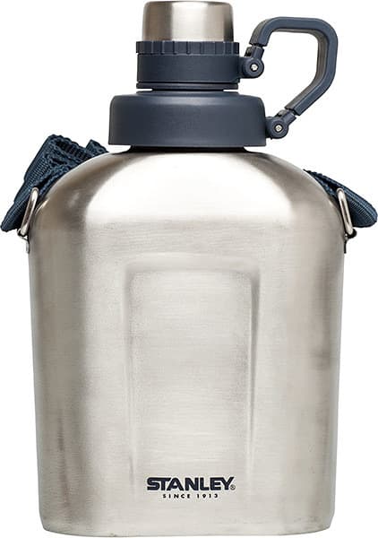 Product gallery image number 1 for product Adventure Steel Canteen 1.1Qt
