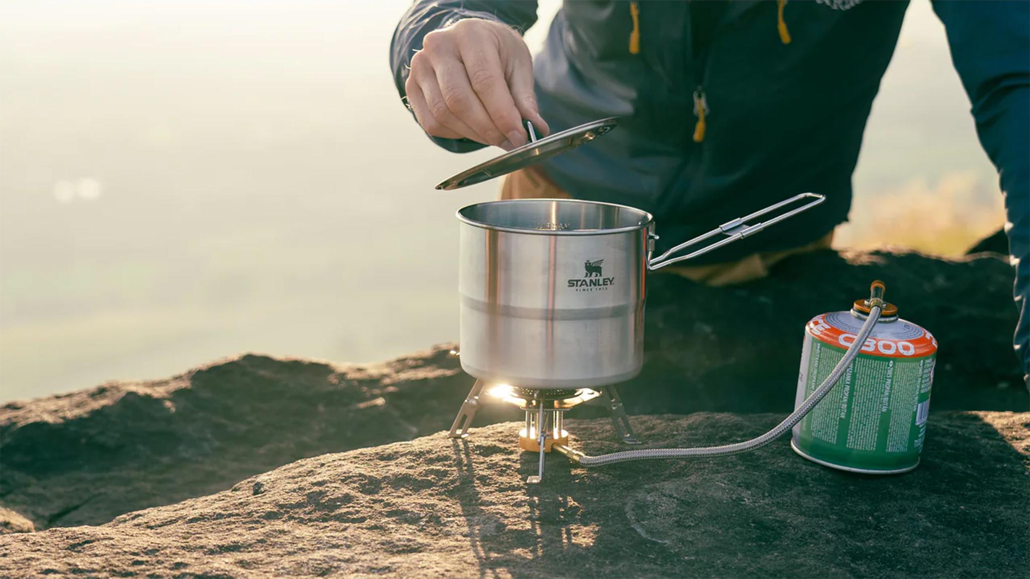 Product gallery image number 5 for product Adventure Stainless Steel Cookset for Two 1.1qt