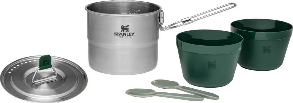 Product image for Adventure Stainless Steel Cookset for Two 1.1qt