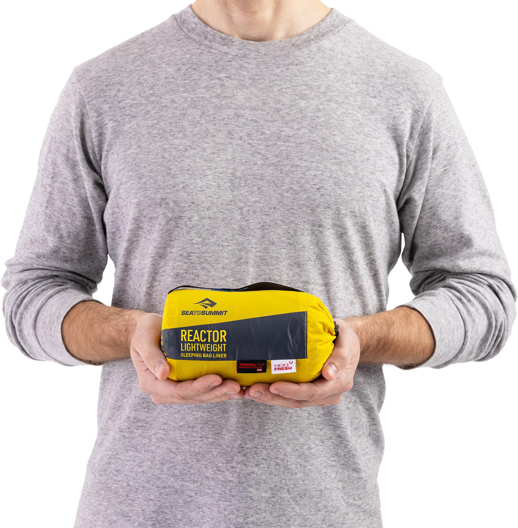 Product gallery image number 4 for product Reactor Lightweight Sleeping Bag Liner - Regular