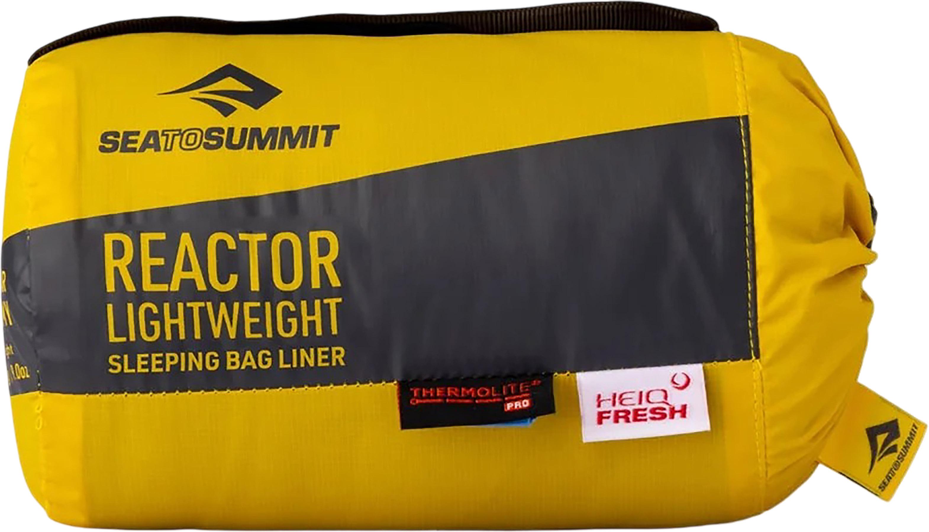 Product gallery image number 2 for product Reactor Lightweight Sleeping Bag Liner - Long