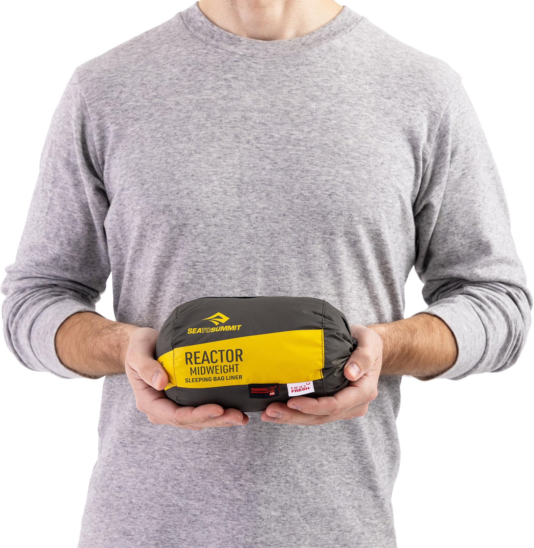 Product gallery image number 3 for product Reactor Midweight Sleeping Bag Liner - Regular