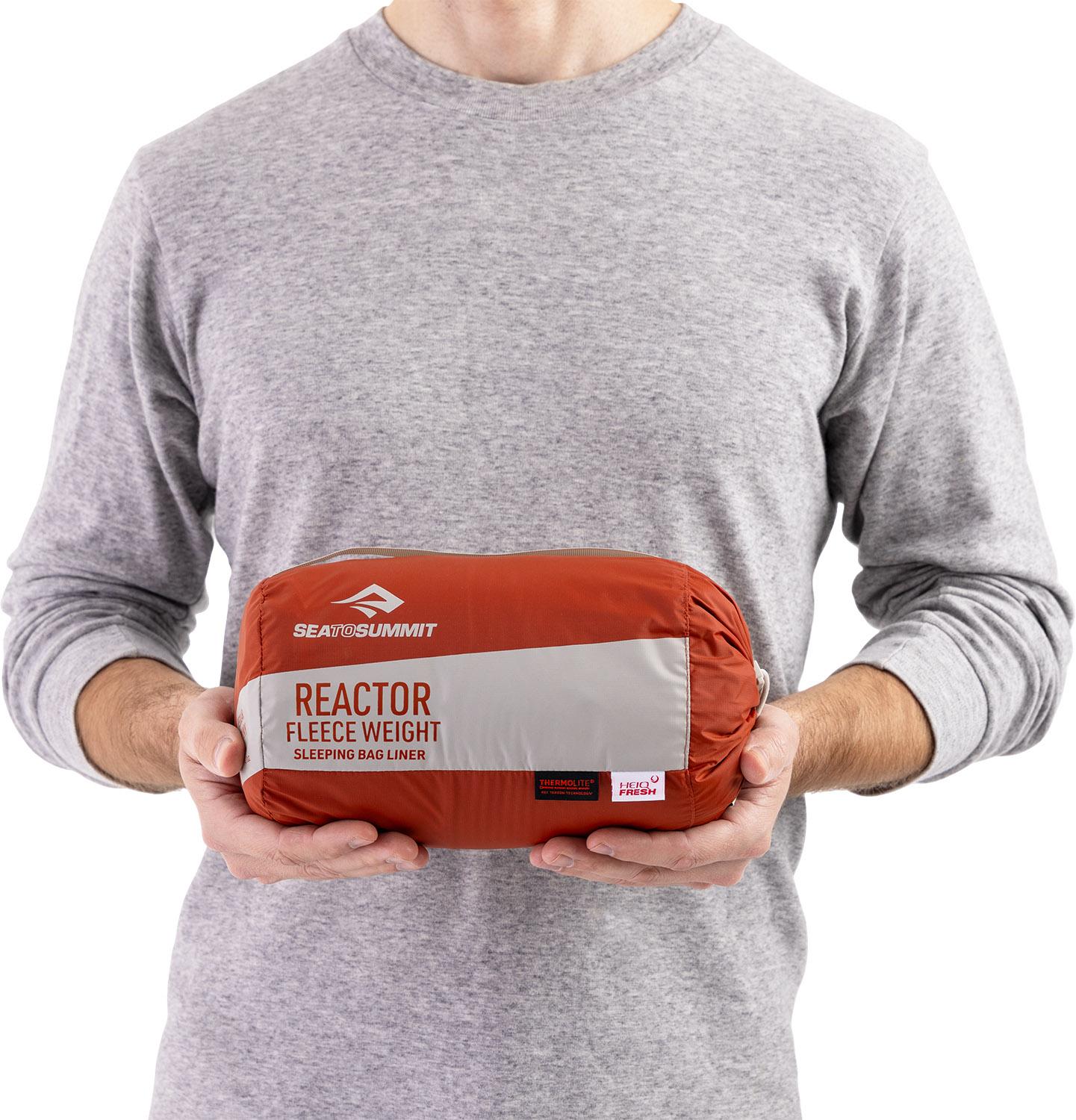 Product gallery image number 2 for product Reactor Fleeceweight Sleeping Bag Liner - Regular