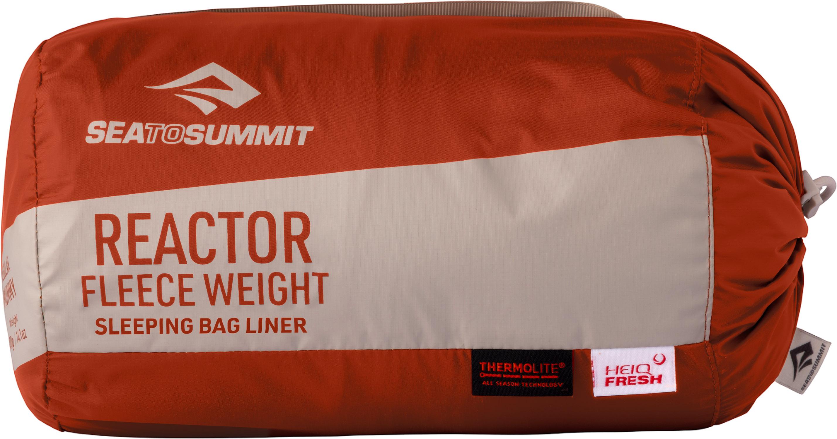 Product gallery image number 3 for product Reactor Fleeceweight Sleeping Bag Liner - Regular