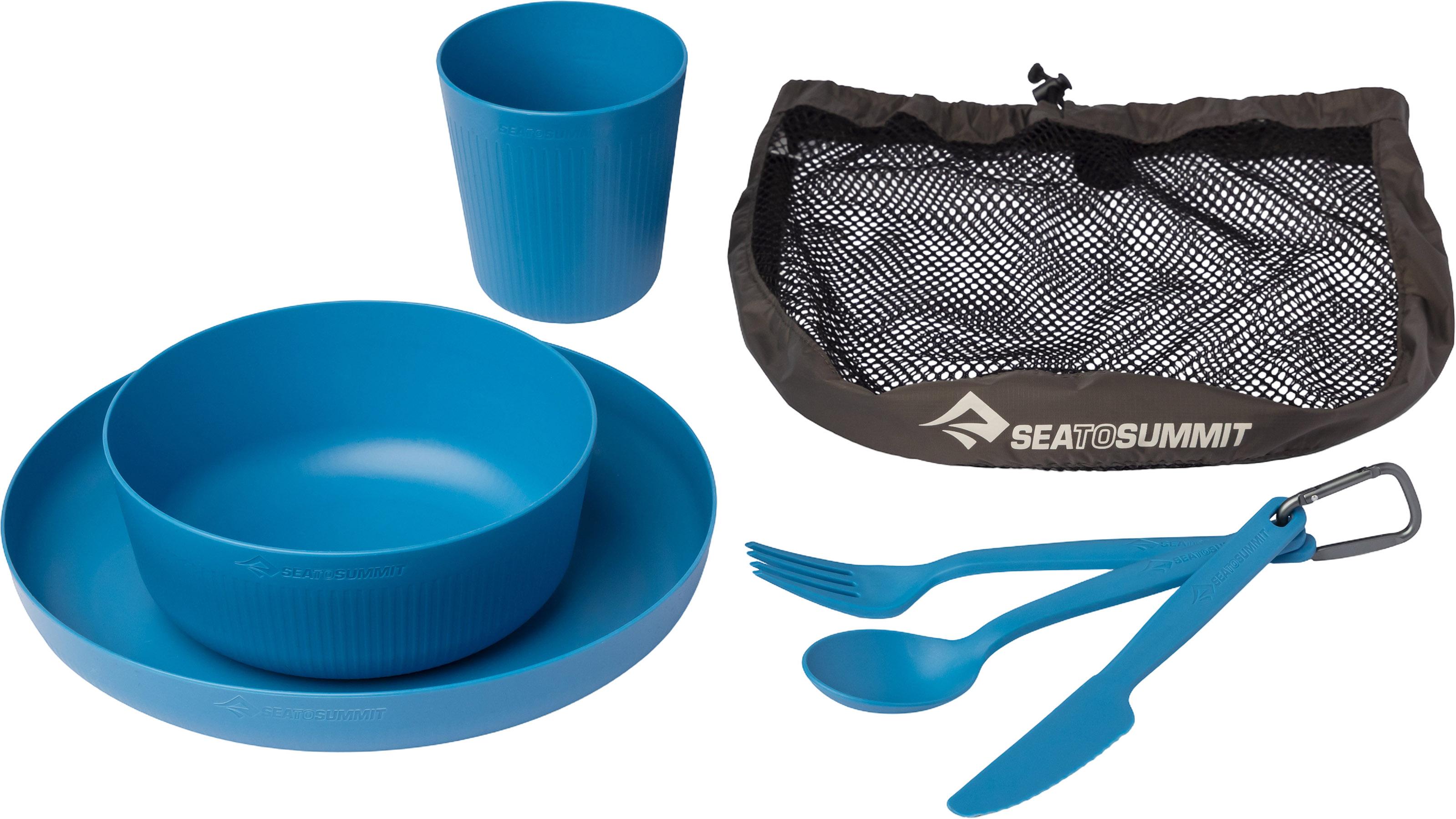 Product gallery image number 3 for product Camp Dinnerware Set with Mesh Sack - 6 Piece 