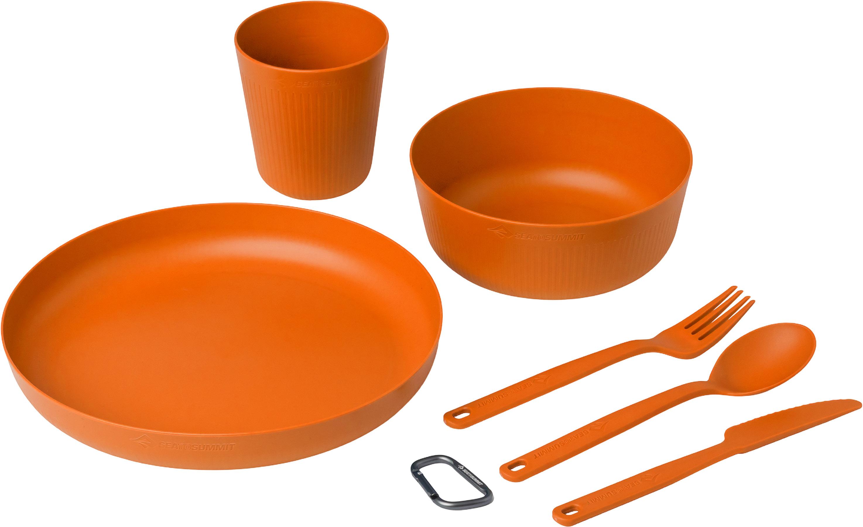 Product image for Camp Dinnerware Set with Mesh Sack - 6 Piece 