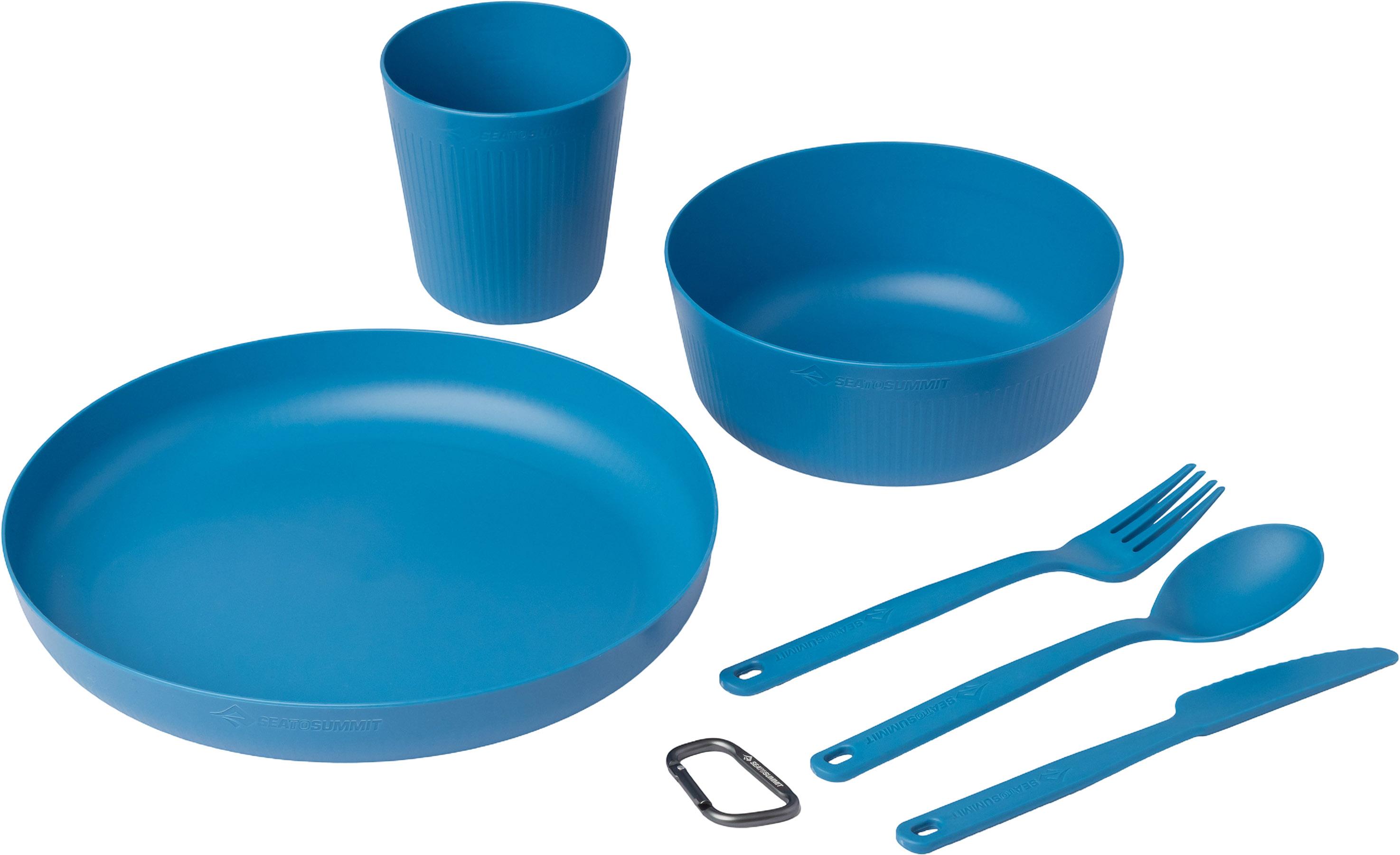 Product image for Camp Dinnerware Set with Mesh Sack - 6 Piece 