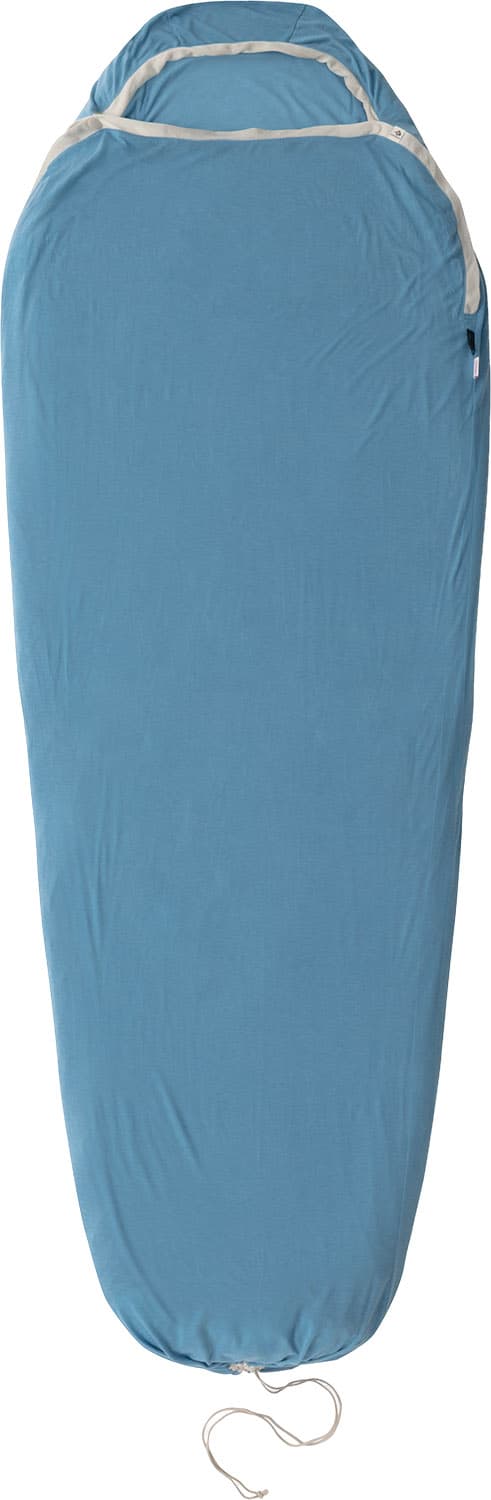 Product image for Breeze Lightweight Sleeping Bag Liner with Pillow Sleeve - Rectangular