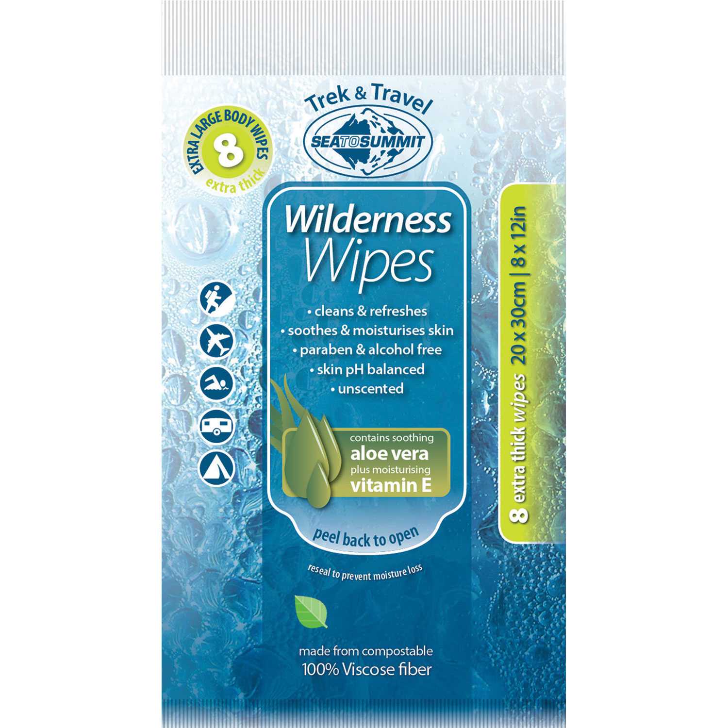 Product image for Wilderness Bath Wipes Extra Large