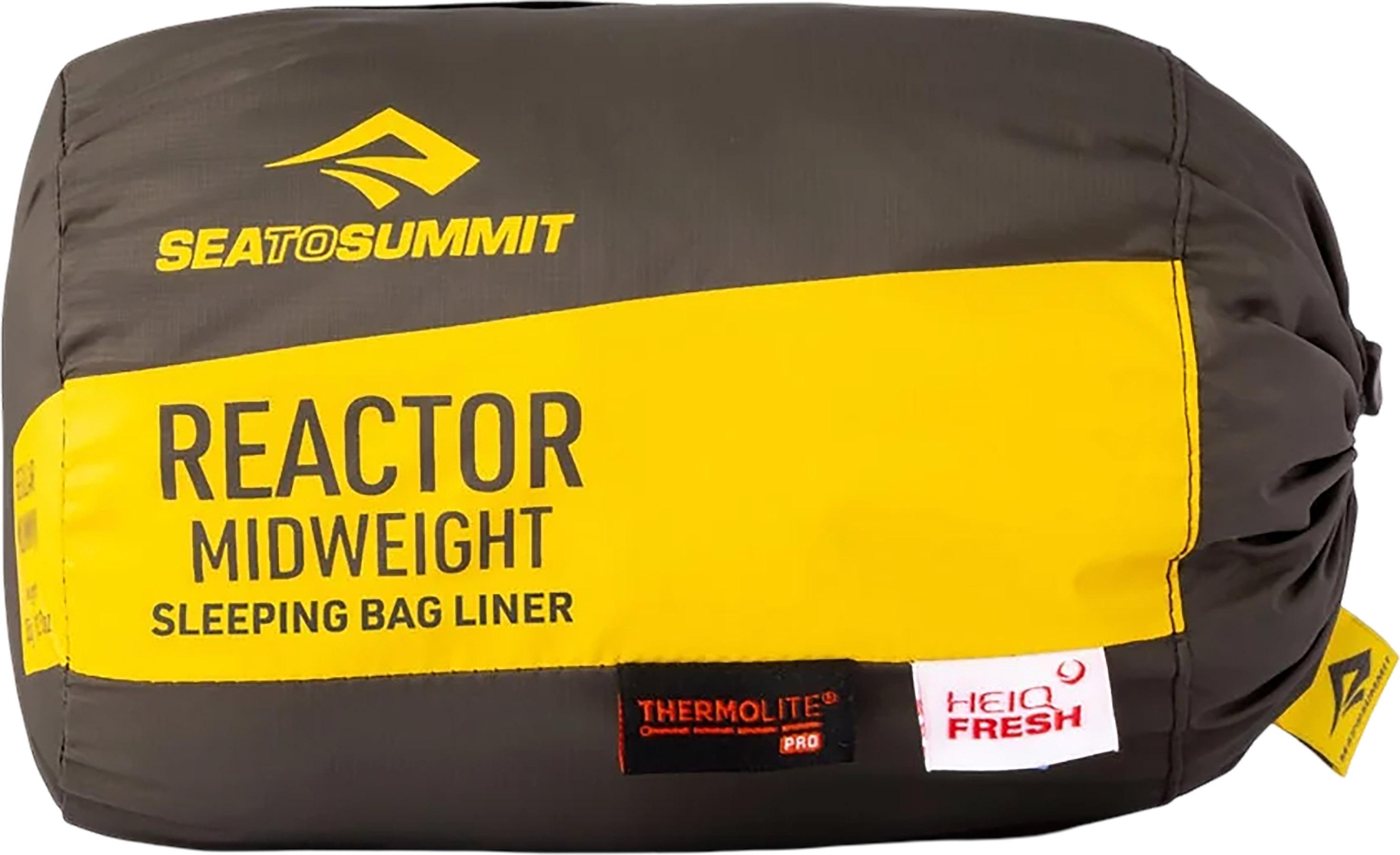 Product gallery image number 6 for product Reactor Midweight Sleeping Bag Liner - Long