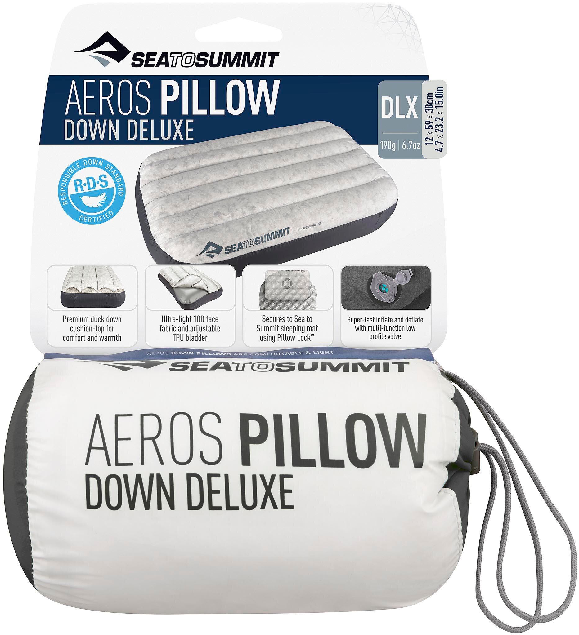 Product gallery image number 7 for product Aeros Down Pillow - Deluxe