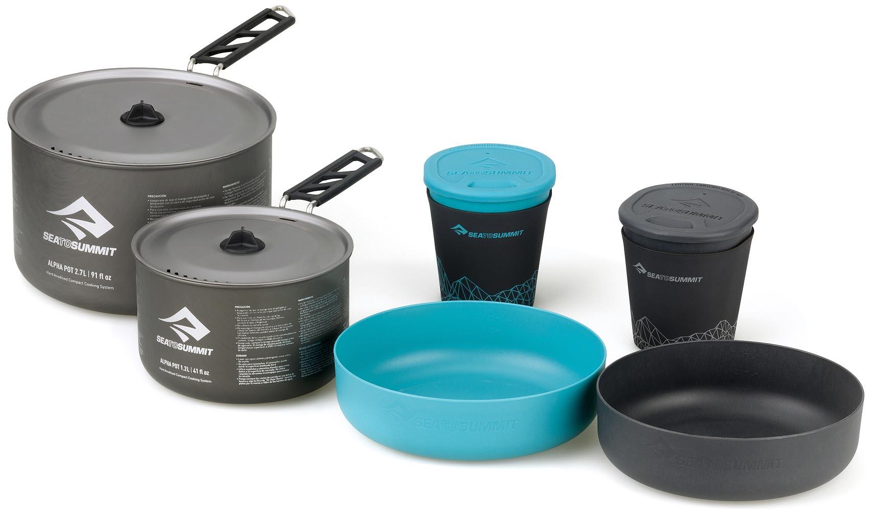 Product gallery image number 1 for product Alpha 2 Pot Cook Set 2.2