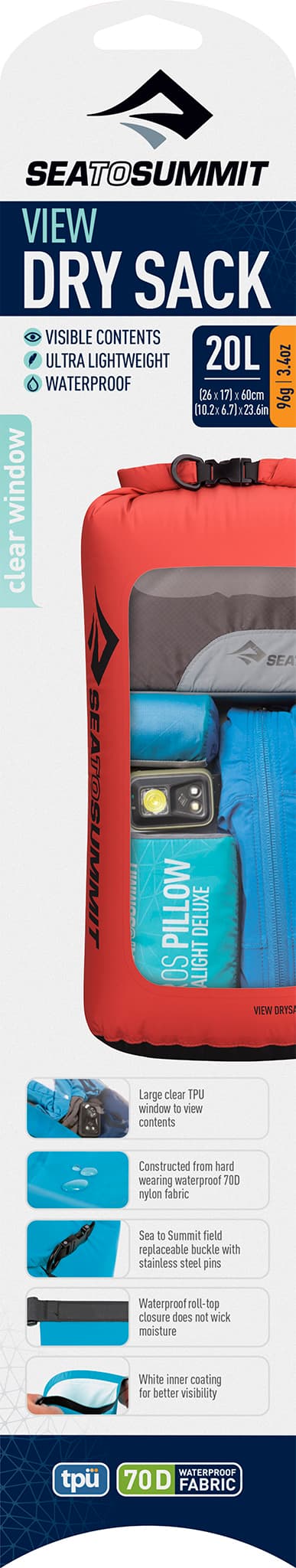 Product gallery image number 2 for product View Dry Sack 20L