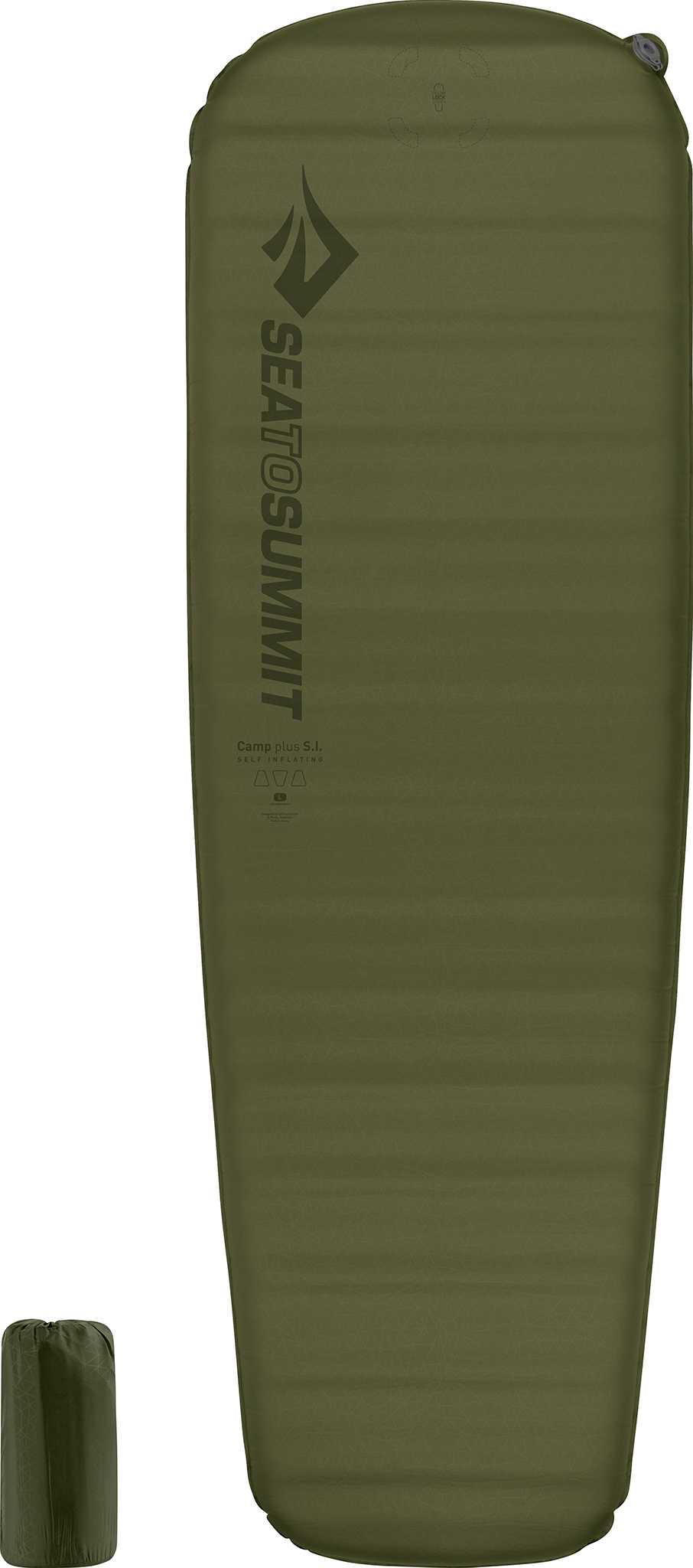 Product image for Camp Plus Self-Inflating Sleeping Mat - Large