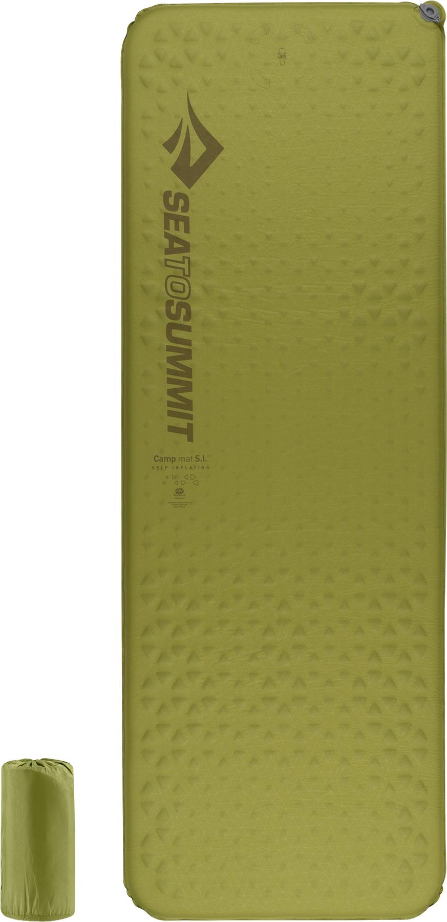 Product image for Camp Self-Inflating Sleeping Mat - Rectangular/Wide