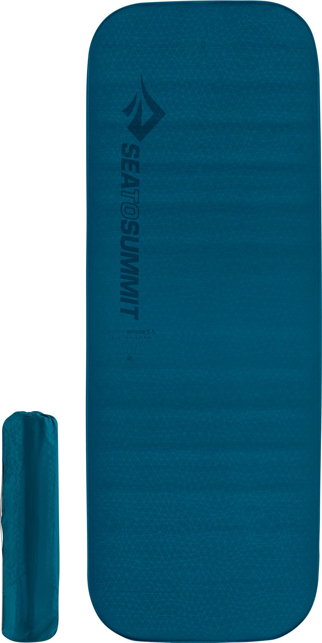 Product gallery image number 4 for product Comfort Deluxe Self-Inflating Rectangular Sleeping Mat - Regular/Wide - Unisex