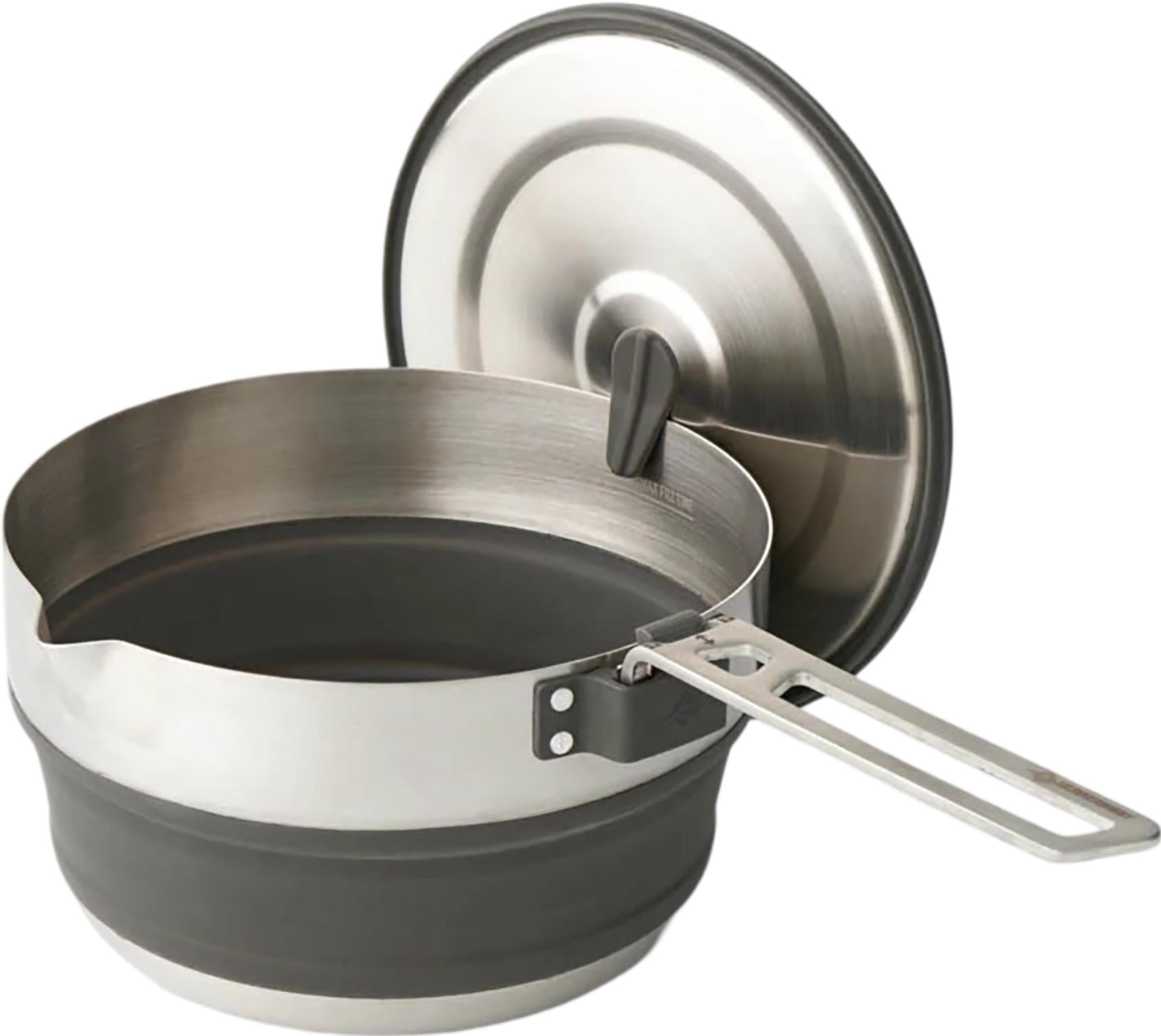 Product gallery image number 6 for product Detour Stainless Steel Collapsible Pouring Pot 1.8L