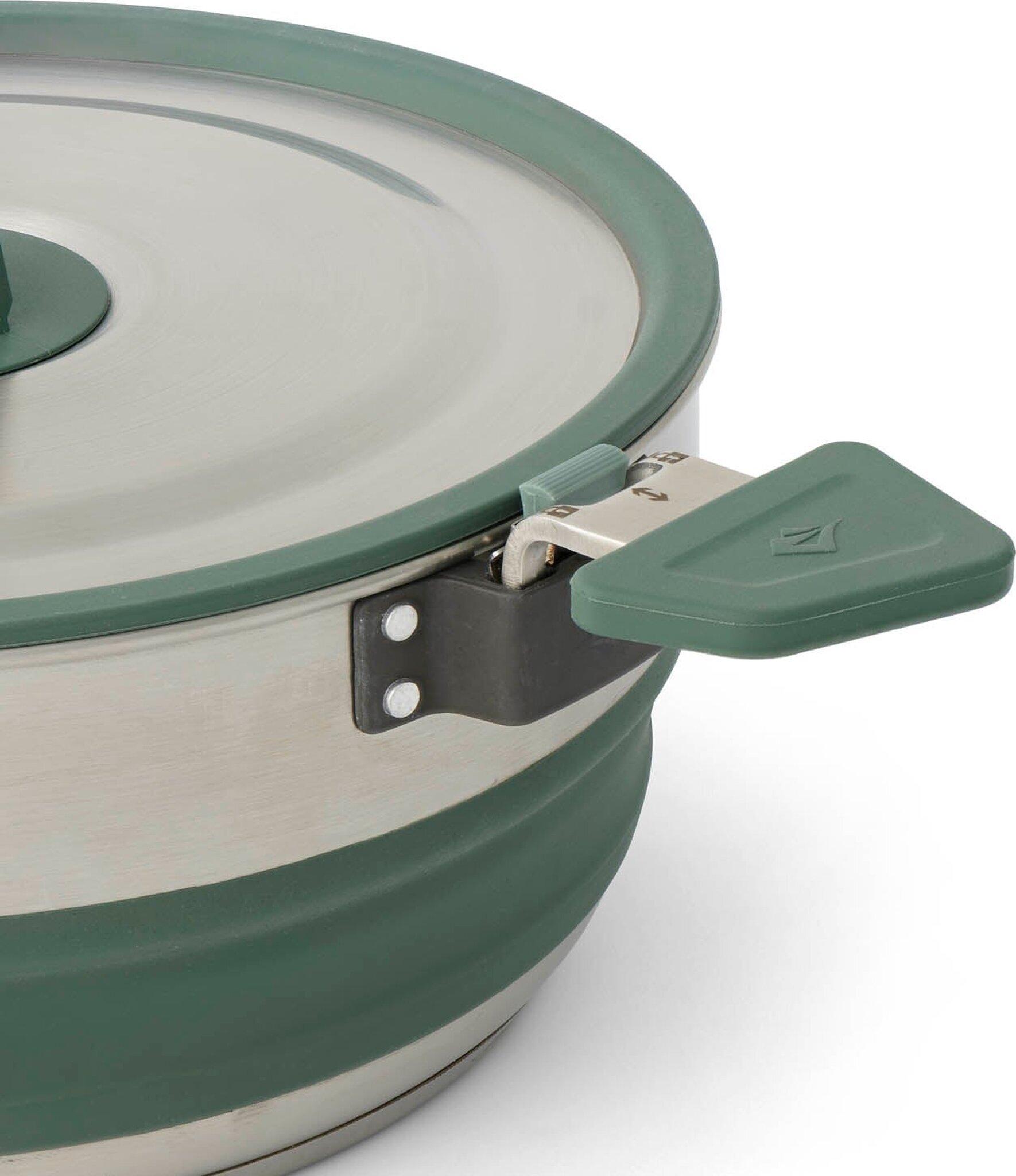 Numéro de l'image de la galerie de produits 3 pour le produit Casserole pliable en acier inoxydable Detour 3L