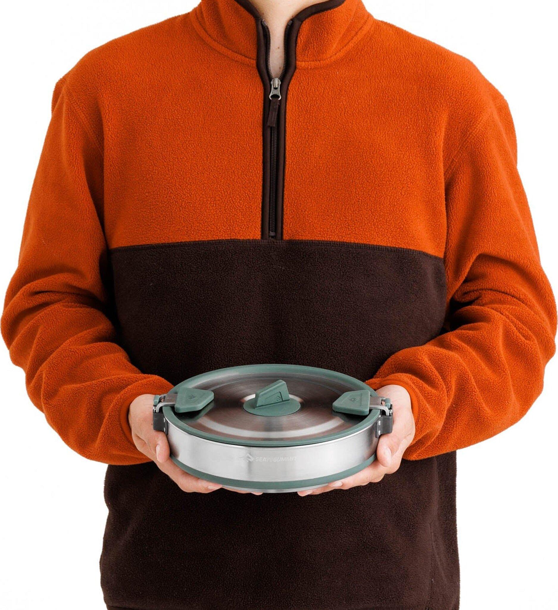 Numéro de l'image de la galerie de produits 4 pour le produit Casserole pliable en acier inoxydable Detour 3L